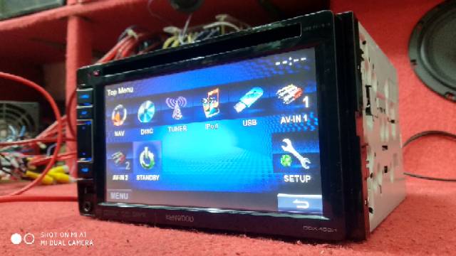 Head unit double din Kenwood DDX-4033