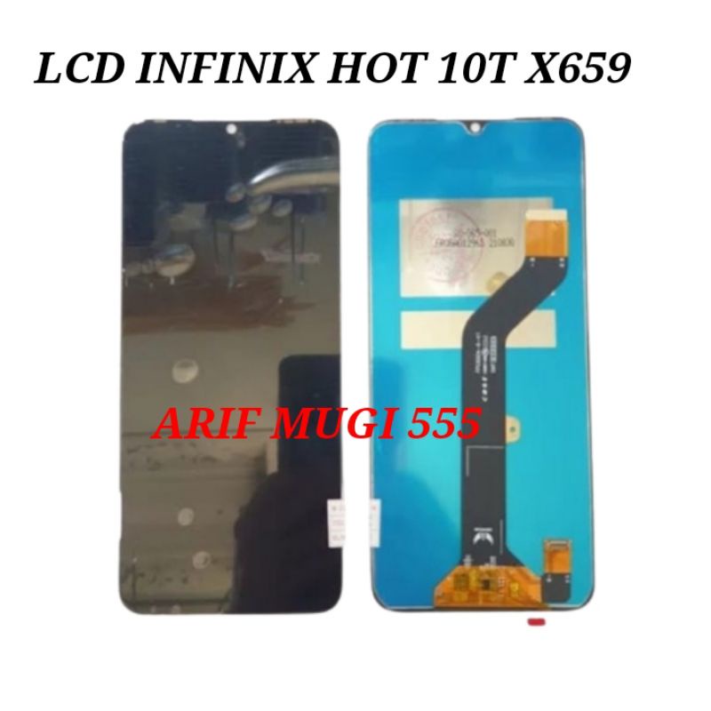 Lcd Touchscreen Crown Super Infinix Hot 10T X659 Fullset Original