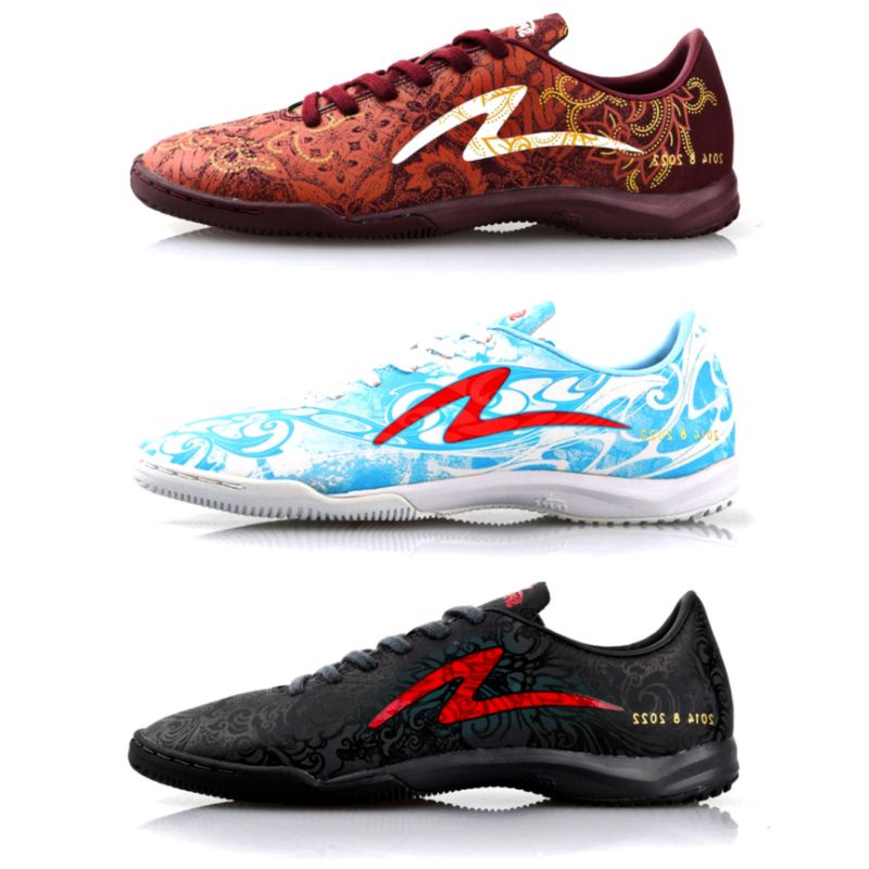SEPATU FUTSAL SPECS LS TIRTA SENOPATI REBORN IN ALL BLACK SPECIAL EDITION ORIGINAL ALPHA IN LIGHTSPE