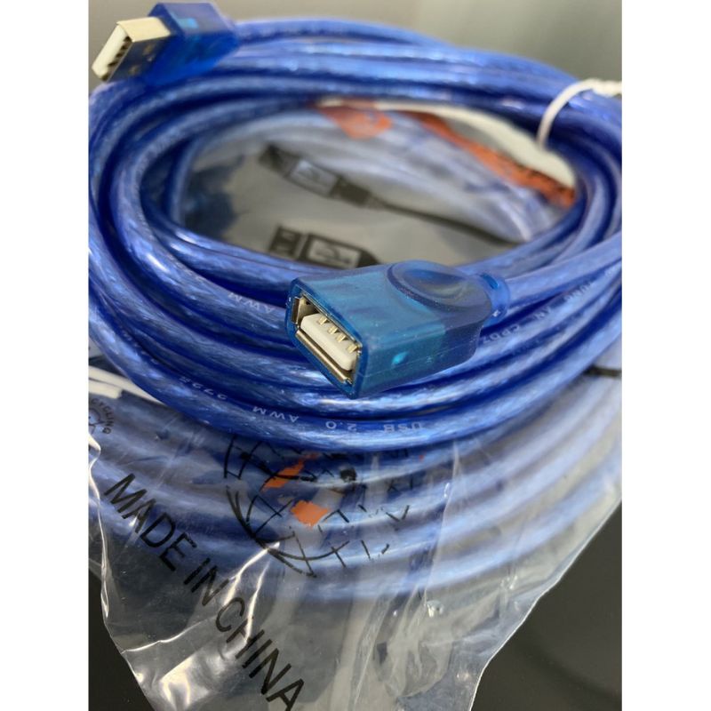 KABEL USB EXTENSION 10M MALE TO FEMALE 10 Meter USB EXTENTION
