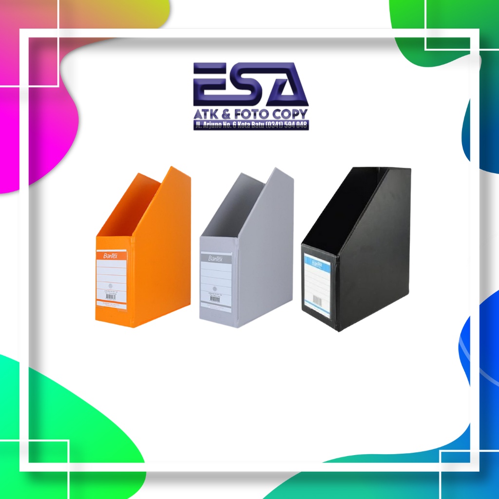 

Box File Jumbo Bantex Type 4011 Ukuran Folio F4