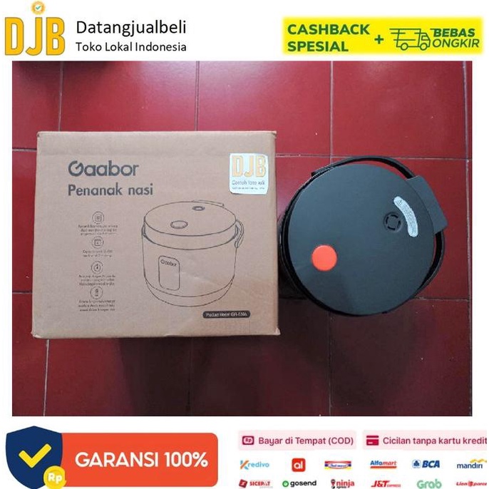 Gaabor Rice Cooker 1,2 L Penanak Nasi 3-4 Porsi Gr-S30A Warmer 31Rx6N68O8