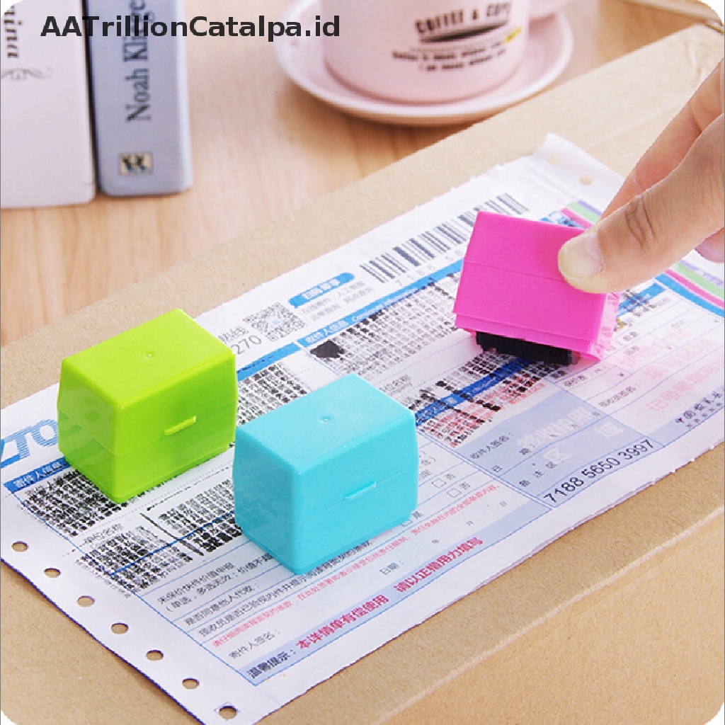 (AATrillionCatalpa) Roller Stamp / Cap Pelindung Data / Identitas Anti Maling