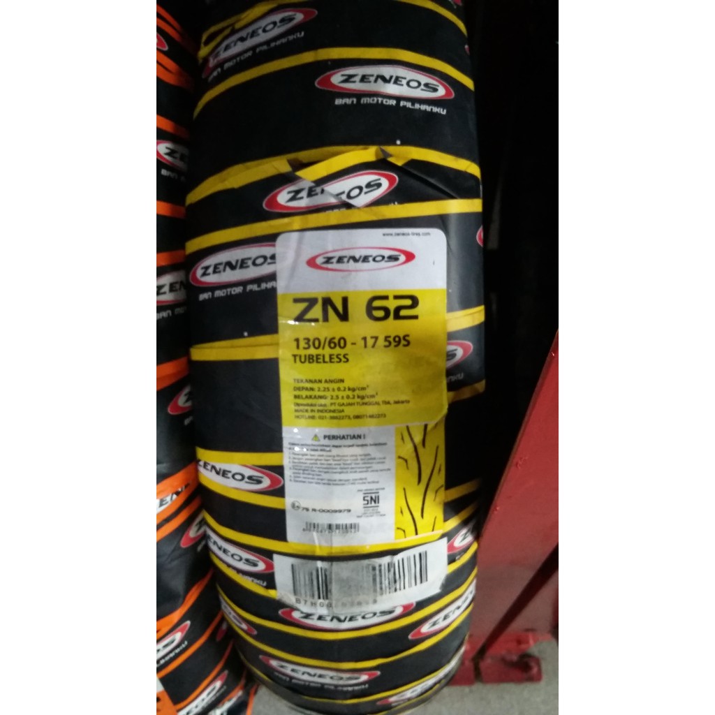 ZN 62 130/60-17 Tubeless