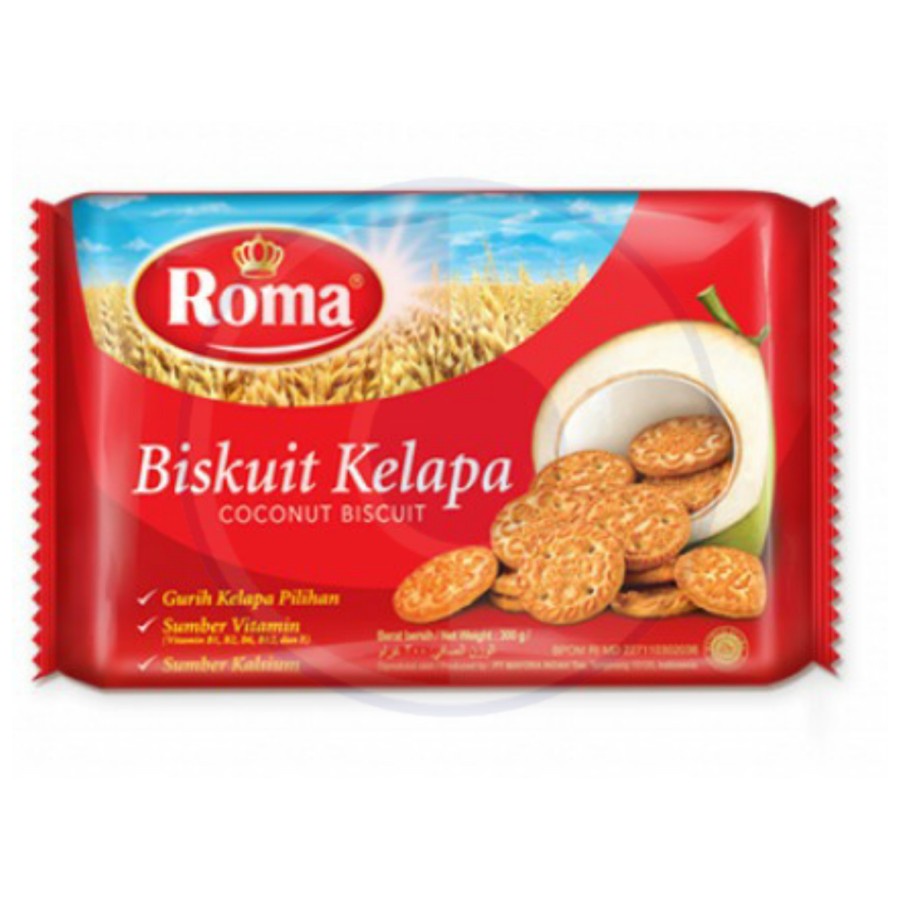 

Roma Biskuit Kelapa 300gr