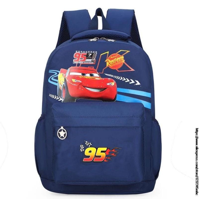 CAHAYA PELANGI (CPS) McQUEEN - TAS RANSEL ANAK MOBIL BALAP ANAK TK/SD