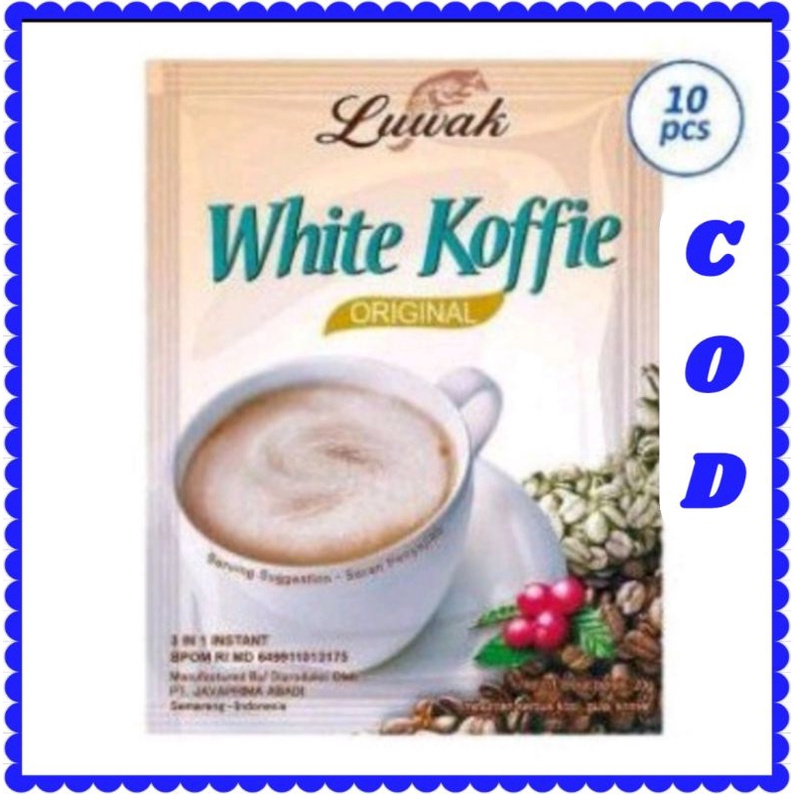 

KOPI LUWAK WHITE COFEE ORIGINAL 20g RENCENG (isi 10)
