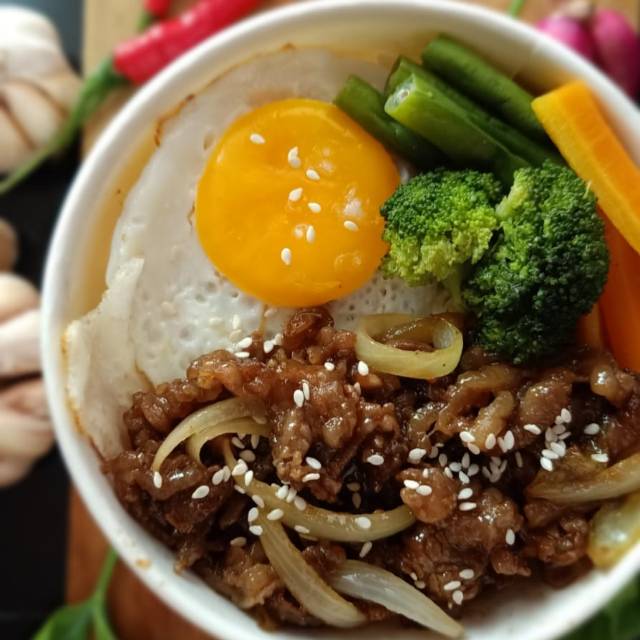 

Rice Bowl Beef Teriyaki
