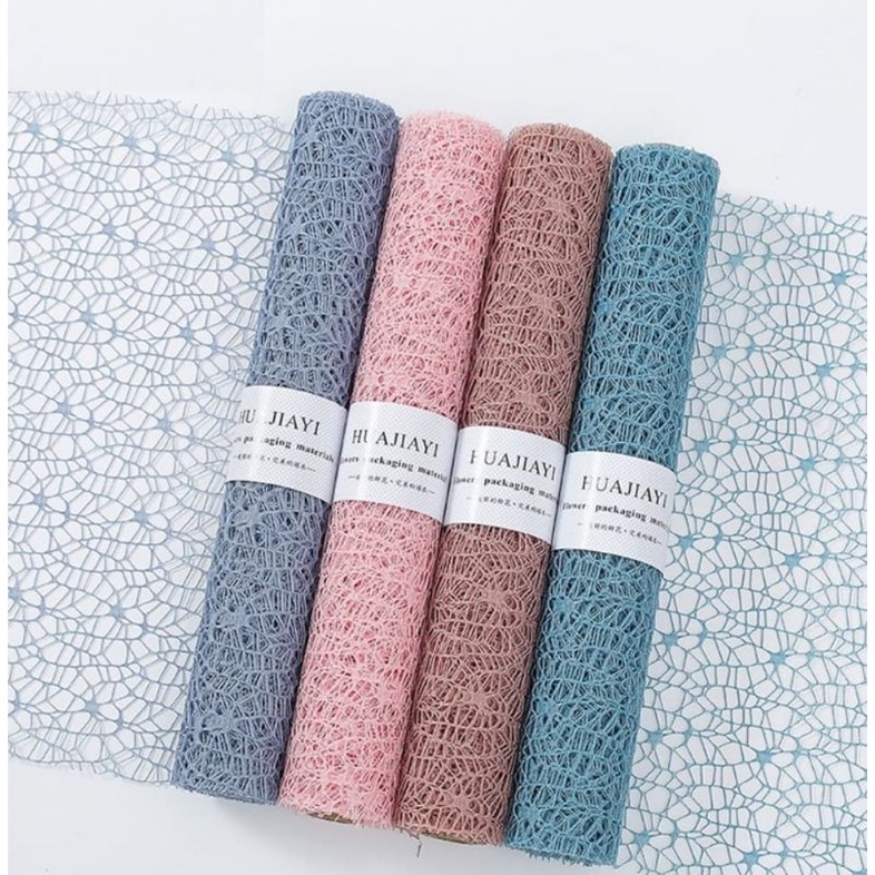

Flower Mesh Korean/ jaring besar/pernik bucket