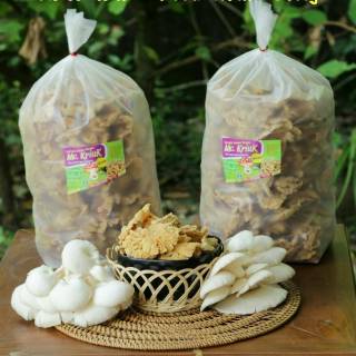 Jual Keripik Jamur Tiram Kripik Jamur Kiloan Curah Indonesia Shopee