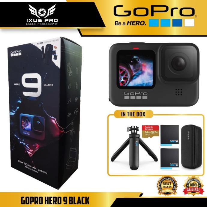 GoPro Hero 9 Black SPECIAL BUNDLE Action Camera Go Pro Hero 9 Black
