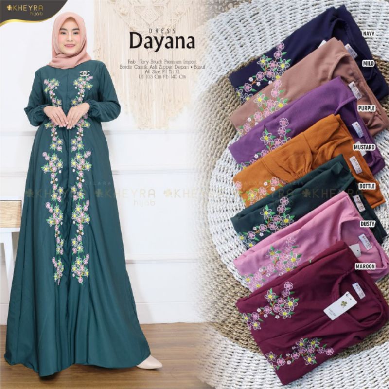 DAYANA DRESS ORIGINAL BERLABEL KHEYRA