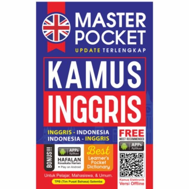 

MASTER POCKET UPDATE TERLENGKAP KAMUS INGGRIS