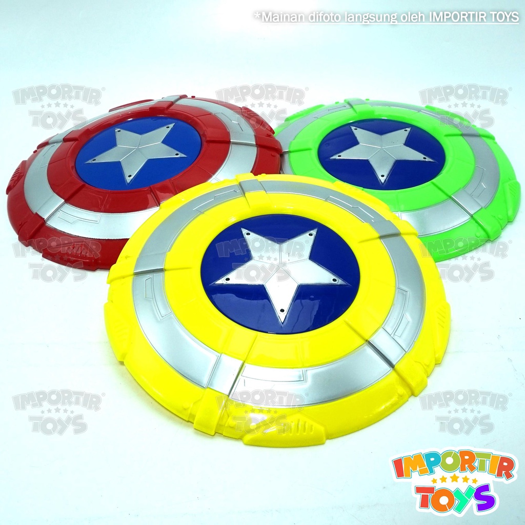 Mainan Anak Tameng Captain America Shield Boy Toys dgn Musik