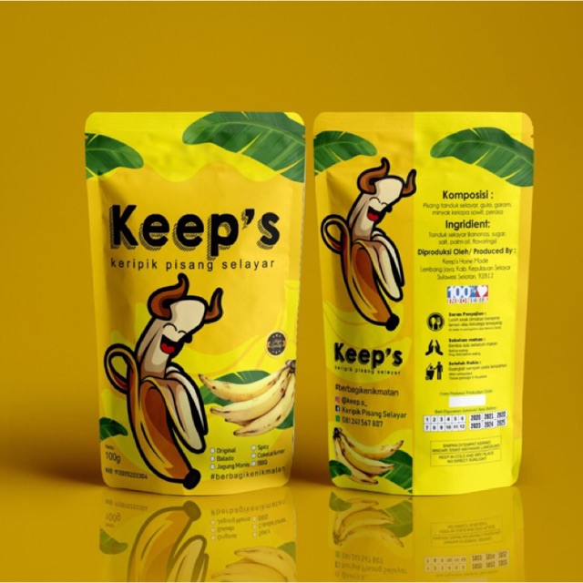 

Keeps (Keripik Pisang Selayar)