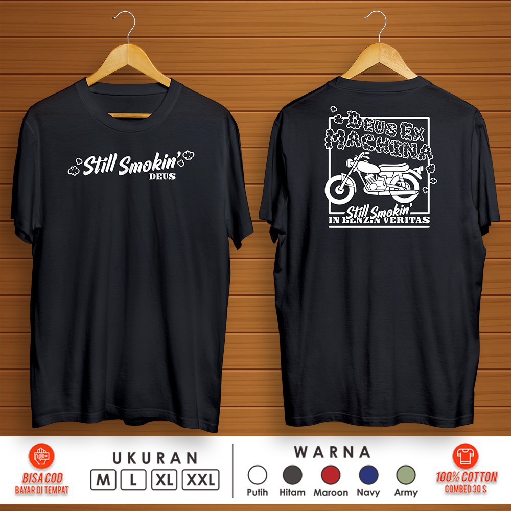 Kaos Baju Deus Ex Machina Bali Canggu Japan Motorcycles Custom Premium7