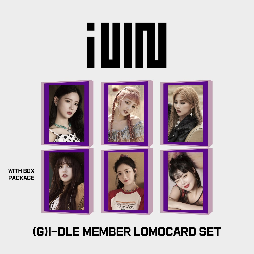 LOMO CARD (G)I-DLE LOMOCARD (ISI 25 PCS + BOX + LAMINASI 2SISI) KPOP IDOL KOREA PREMIUM MURAH UNOFFICIAL MIYEON MINNIE SOYEON YUQI SHUHUA READY STOCK !