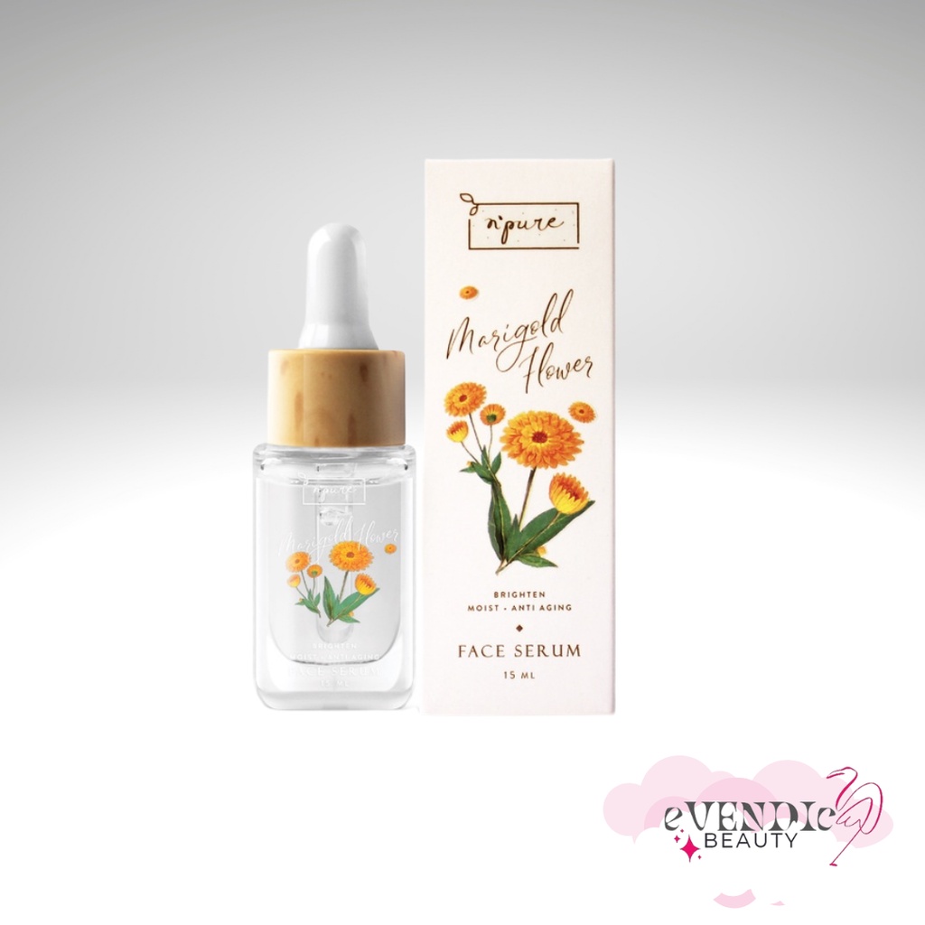 Npure Face Serum Marigold Series (Anti Aging Face Serum)