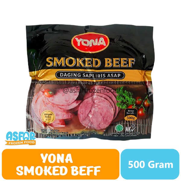 

Yona Smoked Beff 500gr