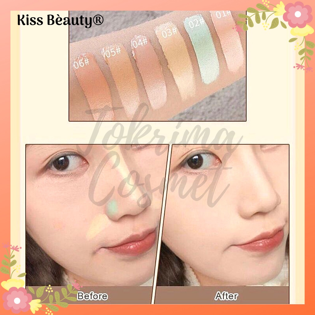 KISS BEAUTY PUDING concealer penutup jerawat