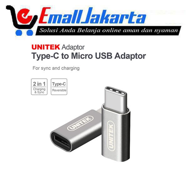 Unitek Micro USB Type C Adaptor Y-A027AGY