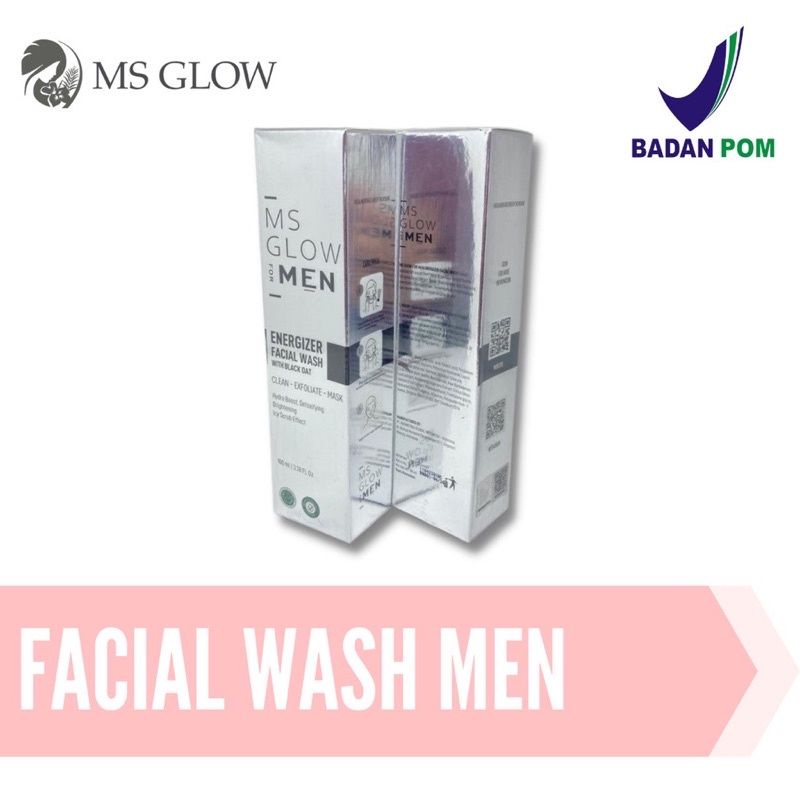 ENERGIZER FACIAL WASH MSGLOW MEN ORIGINAL