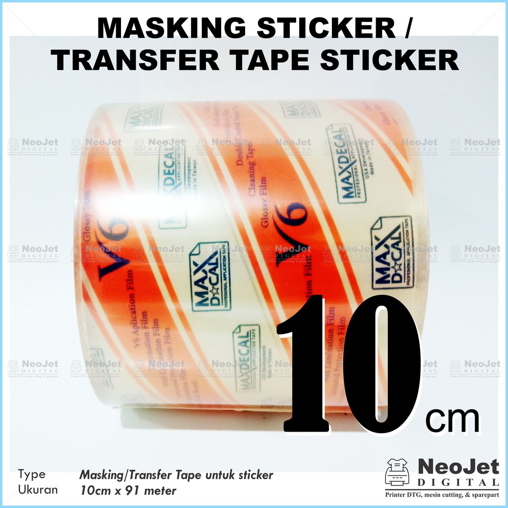 

Transfer Masking Tape Cutting Sticker 10 Cm Stiker Kating