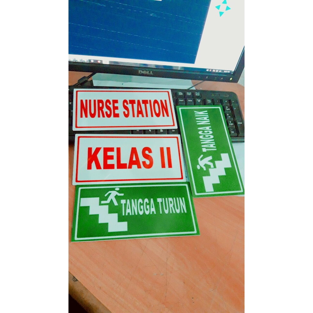 

Sign Signage Papan nama Akriliksign Label acrylic Keren