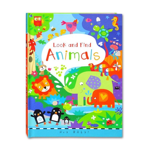 Look And Find Animals Book