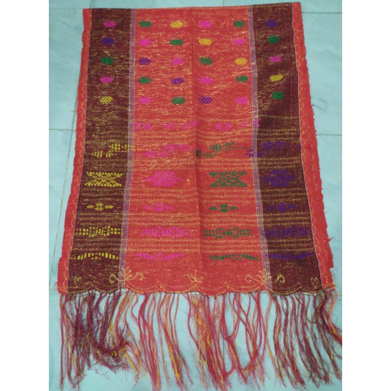 ULOS PILIHAN MERAH KILAT/ ULOS SADUM KHAS BATAK