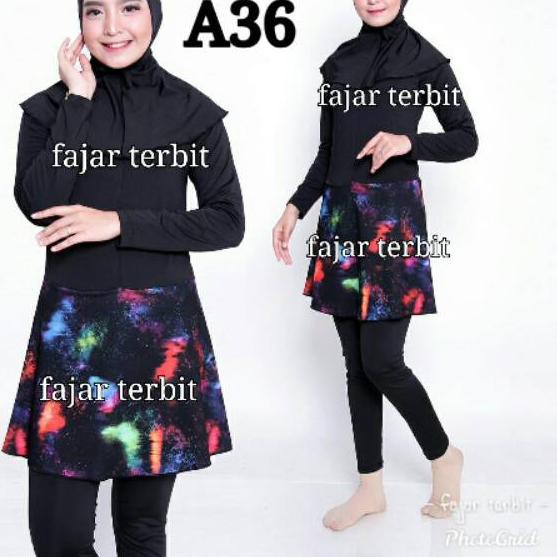 -Baju renang muslimah perempuan dewasa baju renang muslim wanita remaja baju renang perempuan hijab