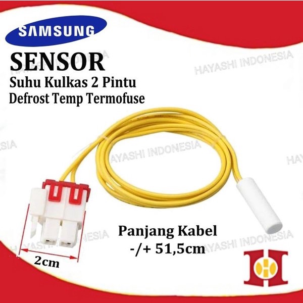 Sensor Suhu Kulkas Samsung Thermis Termis Fuse Pius Evaporator 2 Pintu