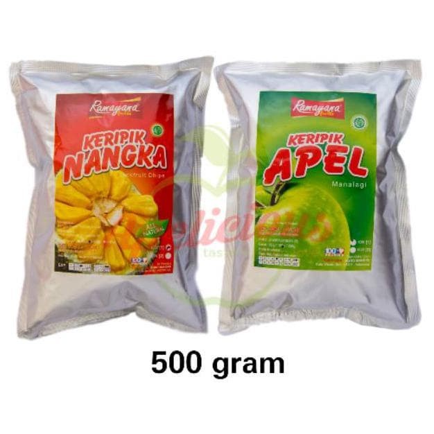 

Keripik Buah Nangka Apel kripik oleh-oleh Khas Malang 500 gram PRODUK