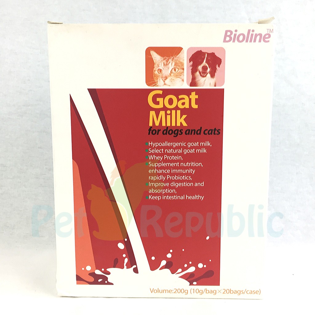 

BIOLINE Pet Milk Susu untuk anjing kucing Goat Milk 200gram