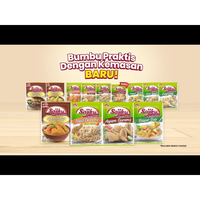 

[ISI 3 PCS] Sajiku Bumbu Instan all varian