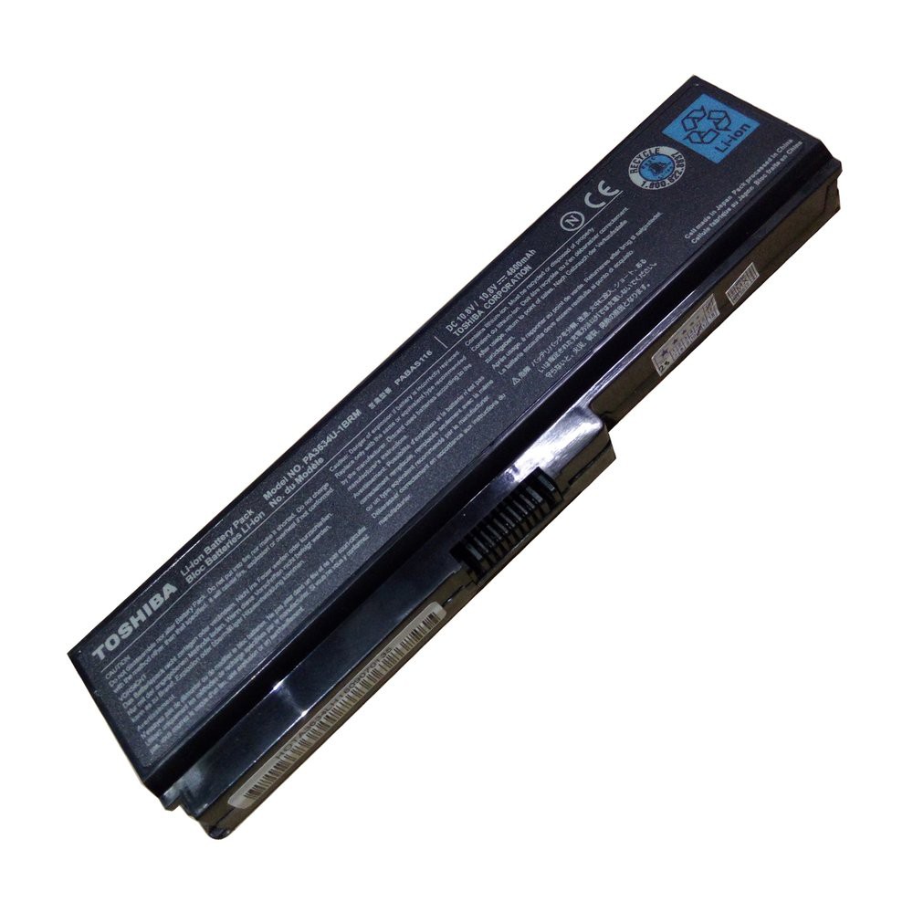 Battery laptop toshiba 3634 original L510 L515 M505 M300 T130 U405 - Baterai toshiba 3634