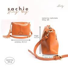 Tas Wanita SACHIE by HODY Sling Bag Tas Sintetis Premium Produk Brand Lokal Terbaru