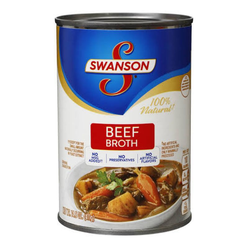 

SWANSON BEEF BROTH 14,5OZ