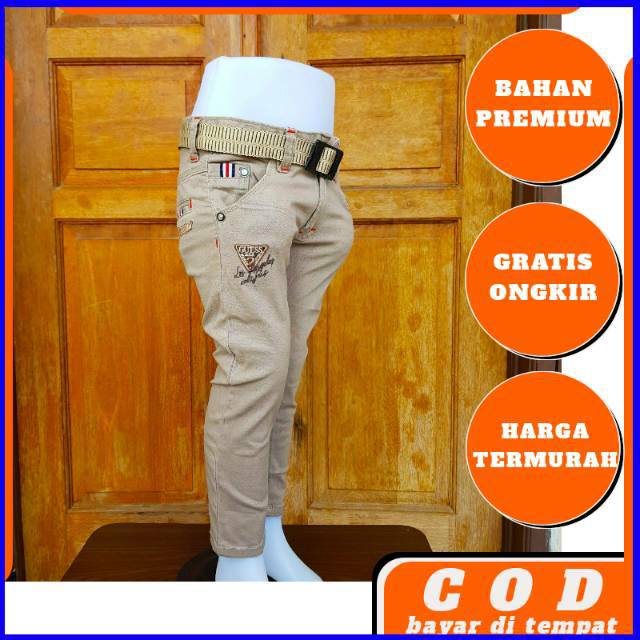 Celana Katun Chinos Strit Panjang Anak Laki laki Cowok Celana Katun Chinos Strit Panjang Anak Laki laki Cowok
