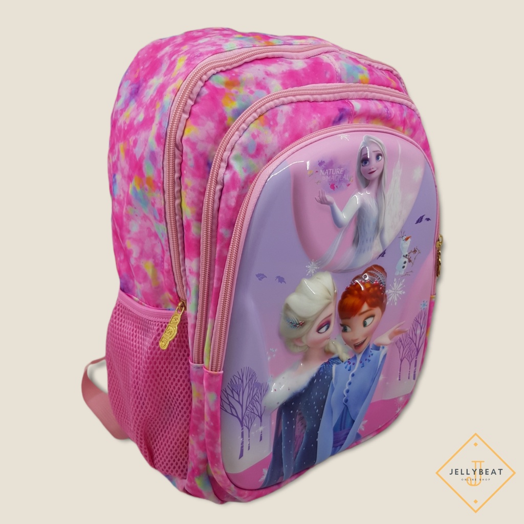 TAS RANSEL 3D ANAK SD 14 INCH KARAKTER FROZEN