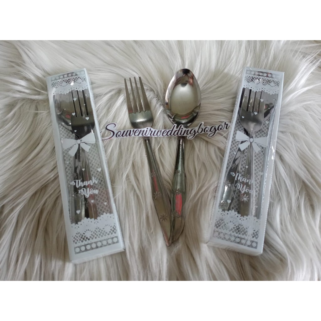 Souvenir Sendok Garpu Stainless