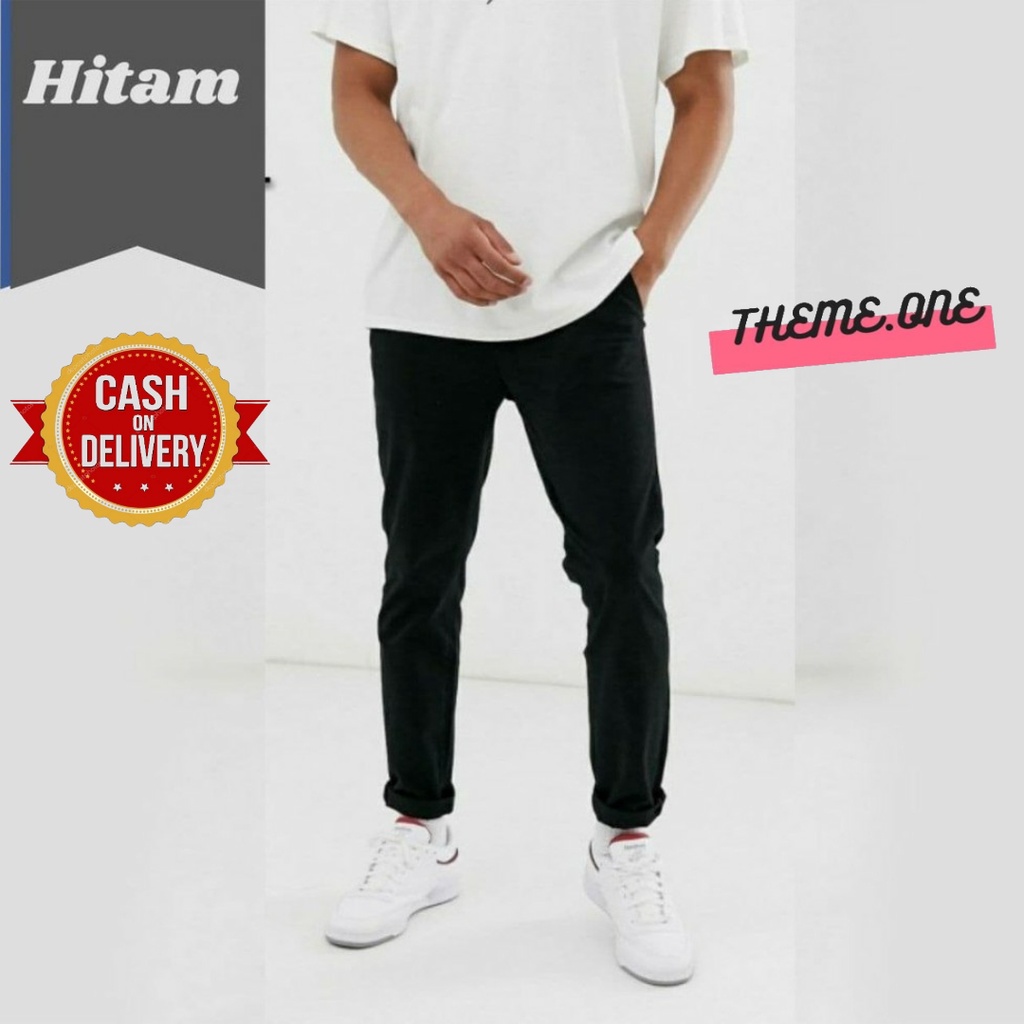 CELANA CHINO PANJANG PRIA SKINNY FIT CELANA PRIA CELANA CHINO PRIA