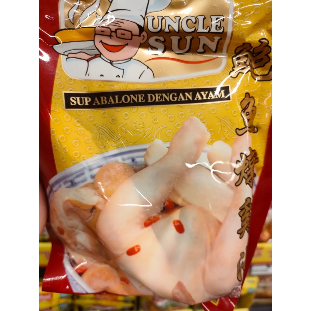 

UNCLE SUN SUP ABALONE DENGAN AYAM 110GR [BB]