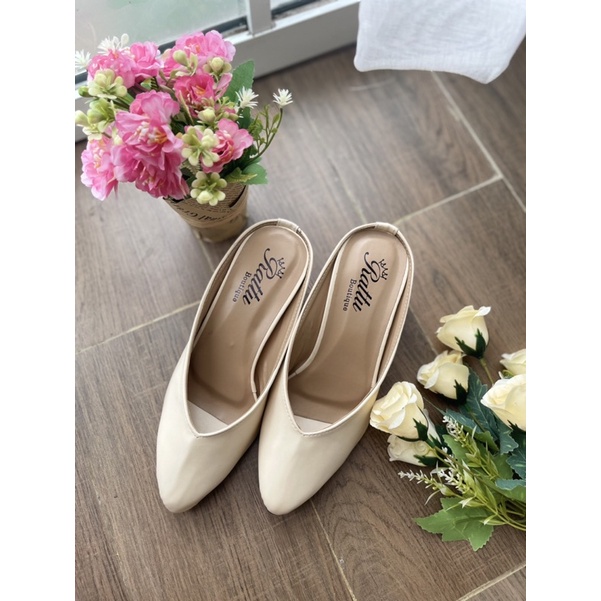 TERMURAH!!! Heels kulit premium/ sepatu pengantin / wedding shoes / sepatu tunangan / sepatu wisuda