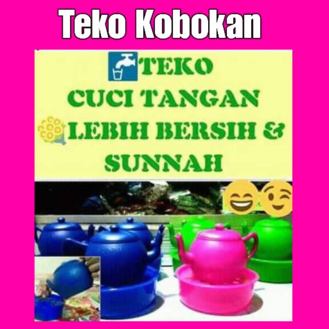 Teko kobokan cuci tangan