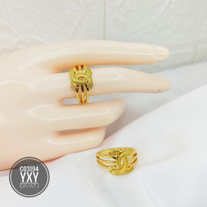 Cincin Yaxiya Cnl Warna 24k C03194