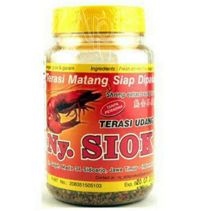 

NYONYA SIOK TERASI UDANG MATANG 500GR