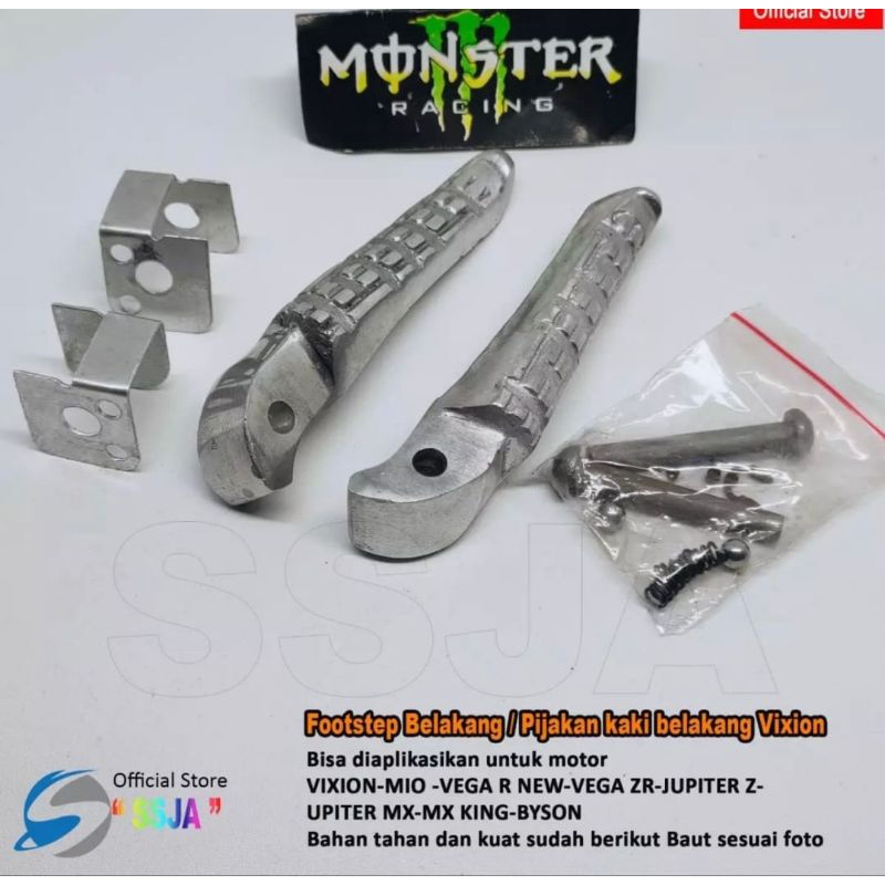 Step jagung chrome vixion set