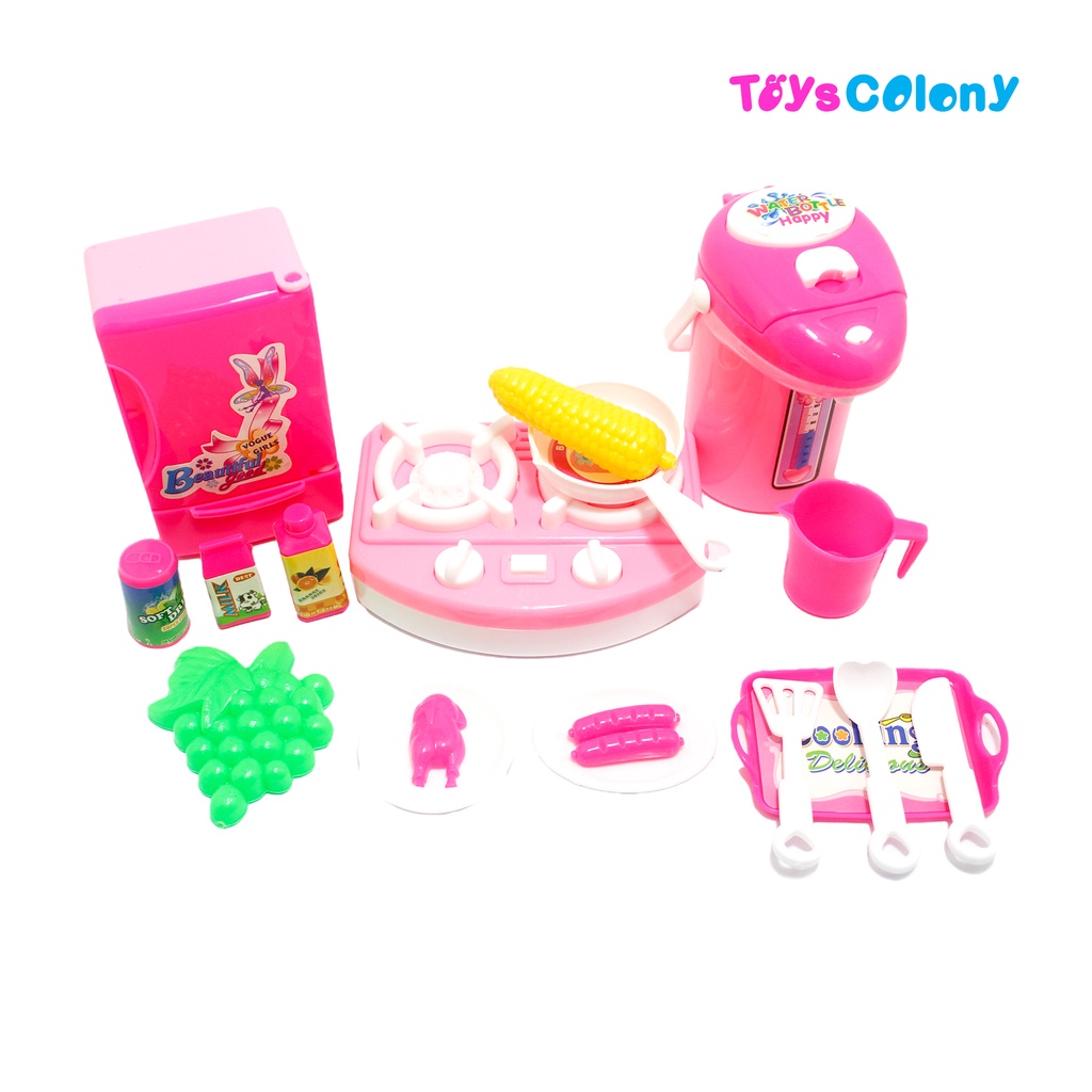 MAINAN ANAK COOKING SET MASAK MASAKAN 1801