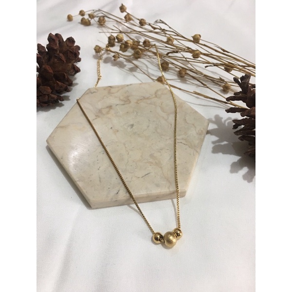 kalung wanita kalung titanium kalung korea